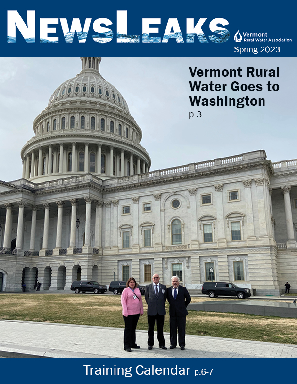 Cover of spring issue shows three people standing in front of US Capitol Building