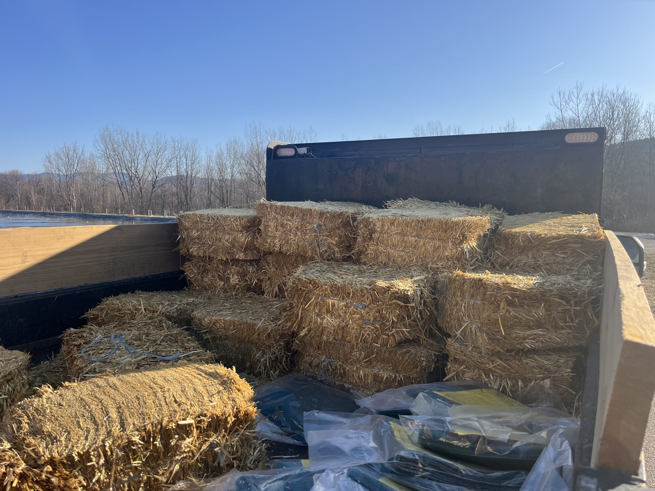 IMG_6246 - web Straw bales piled on a truck bed